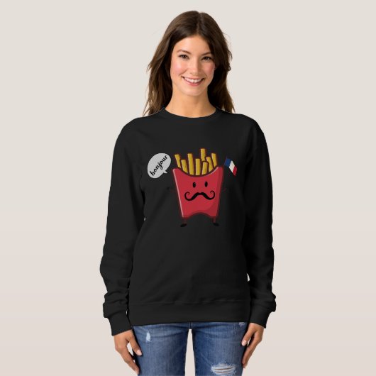 chips say bonjour sweatshirt (Vorne ganz)