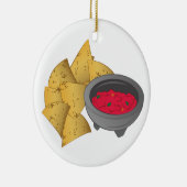 Chips u. Salsa Keramik Ornament (Rechts)