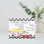 Chips und Dips Einladung (Stehend Vorderseite)