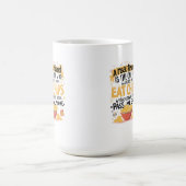 Chips und echte Freunde Kaffeetasse (Mittel)
