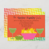 Chips und Salsa Einladung (Vorne/Hinten)