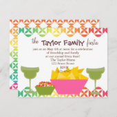 Chips und Salsa Einladung (Vorne/Hinten)