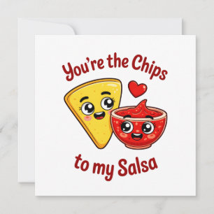 Chips und Salsa-Karte