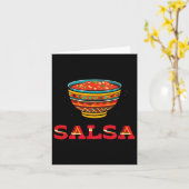 Chips und Salsa-Matchköpfe Karte (Gelbe Blume)