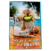 Chipsatz mit Limonen Mittlere Geschenktüte (Vorderseite)