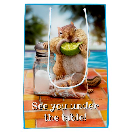 Chipsatz mit Limonen Mittlere Geschenktüte (Rückseite)