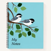 Chipsätze auf Notebooks mit Zweigstellen von Bäume Notizblock (Vorderseite)