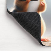 Chipsätze mit schwarzer Brille Mousepad (Ecke)