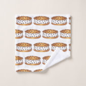 Chipwich Chocolate Chip Cookie Ice Creme Sandwich Badhandtuch Set (Waschlappen)