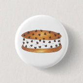 Chipwich Chocolate Chip Cookie Ice Creme Sandwich Button (Vorderseite)
