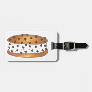 Chipwich Chocolate Chip Cookie Ice Creme Sandwich Gepäckanhänger