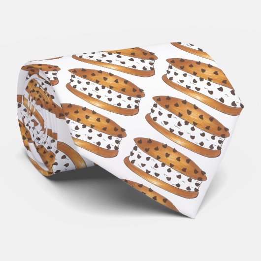 Chipwich Chocolate Chip Cookie Ice Creme Sandwich Krawatte (Gerollt)