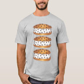 Chipwich Chocolate Chip Cookie Ice Creme Sandwich T-Shirt (Vorderseite)