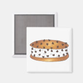 Chipwich Chocolate Chip Ice Cream Sandwich Magnet (Vorderseite/Rückseite)