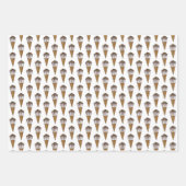 Chipwich Ice Cream Sandwich Peanut Cone Popsicle Geschenkpapier Set (Vorderseite 2)