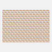 Chipwich Ice Cream Sandwich Peanut Cone Popsicle Geschenkpapier Set (Vorderseite)