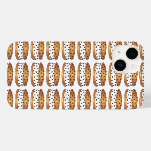 Chipwich Ice Cream Sandwich Phone Case (Rückseite (Horizontal))