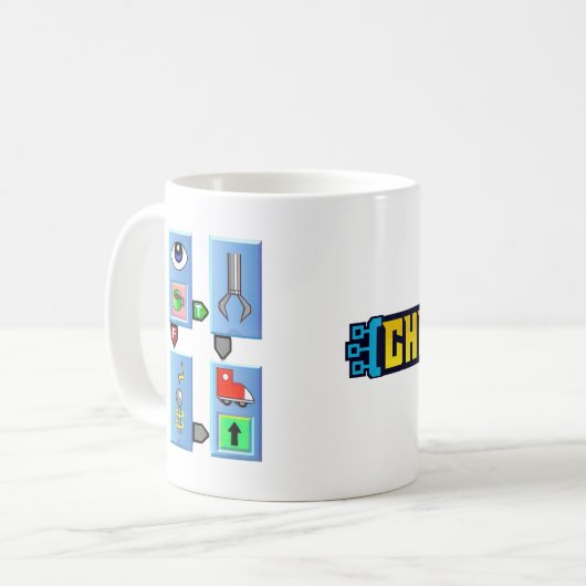 ChipWits IBOL Kaffeedesign Kaffeetasse (Vorderseite Links)