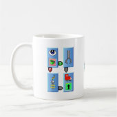 ChipWits IBOL, WENN SIEHE Kaffeedesign Kaffeetasse (Links)