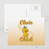 Chir Chick Postkarte (Vorne/Hinten)