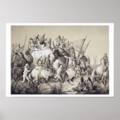 Chir Singh, Maharaja der Sikhs mit dem König Poster (Vorne)