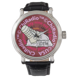 ChiRadio ™ ICE CREAM WATCH (RED) Armbanduhr