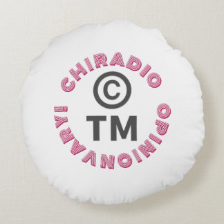 CHIRadio LLC EisCreme-Hut Rundes Kissen