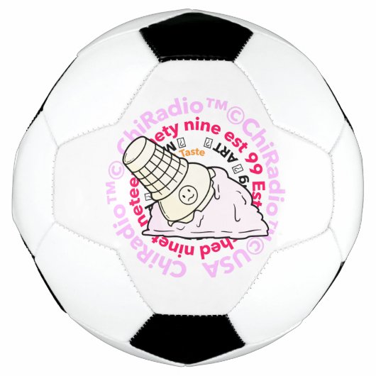 CHIRadio LLC iceCream LOGO Fußball (Vorderseite)