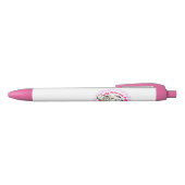 ChiRadio LLC ™ IceCream LOGO Pink PEN Kugelschreiber (Oberseite)