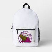 ChiRadio LLC Logo-Backpack Bedruckter Rucksack (Vorderseite)