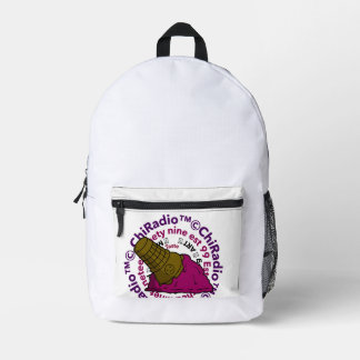 ChiRadio LLC Logo-Backpack Bedruckter Rucksack