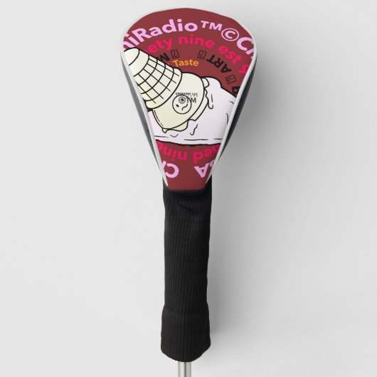 ChiRadioLLC ™ IceCream Golf Headcover (Vorderseite)