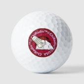 ChiRadioLLC ™ IceCream Golfball (Vorderseite)