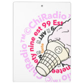 ChiRadioLLC ™ IceCream Klemmbrett (Rückseite)