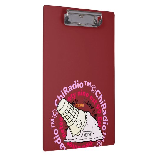 ChiRadioLLC ™ IceCream Klemmbrett (Rechts)