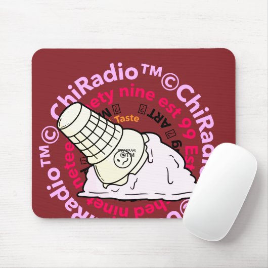 ChiRadioLLC ™ IceCream Mousepad (Mit Mouse)