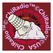 ChiRadioLLC ™ IceCream Poster (Vorderseite)