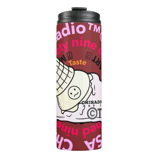 ChiRadioLLC ™ IceCream Thermosbecher (Vorderseite)