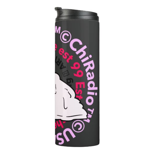 ChiradioLLC ™ Thermosbecher (Nach rechts gedreht)