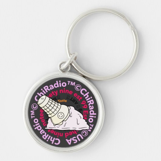 ChiradioLLC ™ TrinketTray Schlüsselanhänger (Vorne)