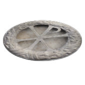 ChiRho - das Christogram Schneidebrett (Ecke)