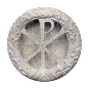ChiRho - das Christogram Schneidebrett