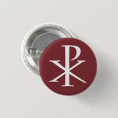 Chirho-Knopf Button (Vorne & Hinten)