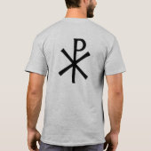 Chirho-Symbol-Shirt T-Shirt (Rückseite)