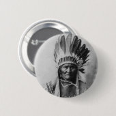 Chiricahua Apache Geronimo Goyathlay Goyahkla Button (Vorne & Hinten)