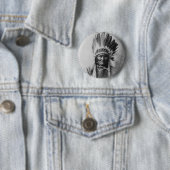 Chiricahua Apache Geronimo Goyathlay Goyahkla Button (Beispiel)
