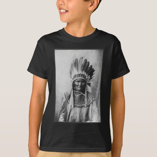 Chiricahua Apache Geronimo Goyathlay Goyahkla T-Shirt (Vorderseite)