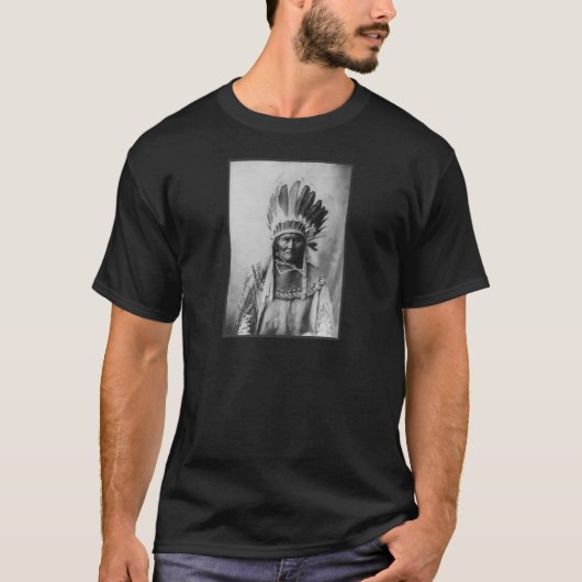 Chiricahua Apache Geronimo Goyathlay Goyahkla T-Shirt (Vorderseite)