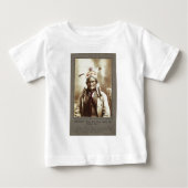 Chiricahua Apache indisches Führer Geronimo Baby T-shirt (Vorderseite)