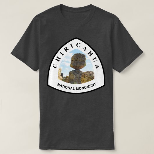 Chiricahua National Monument Trail Marker  T-Shirt (Design vorne)